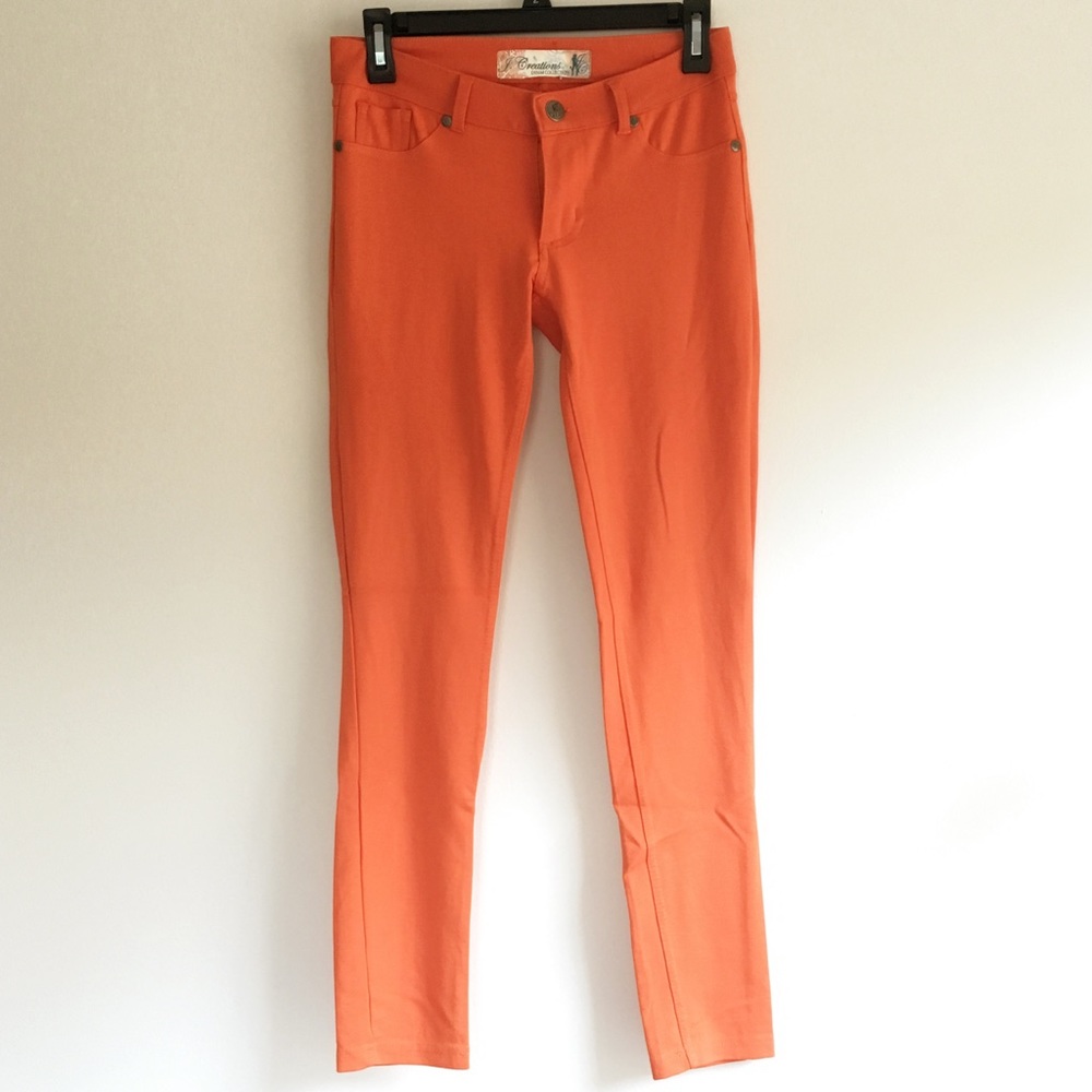 Orange Jeggings!